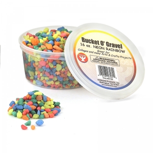 Bucket O' Gravel - 16oz. Neon Rainbow